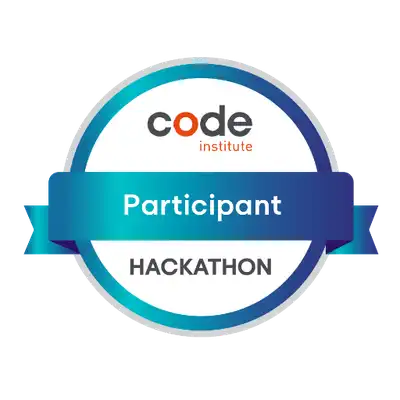 Code Institute Participant Hackathon Badge