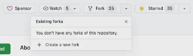 Forks on GitHub