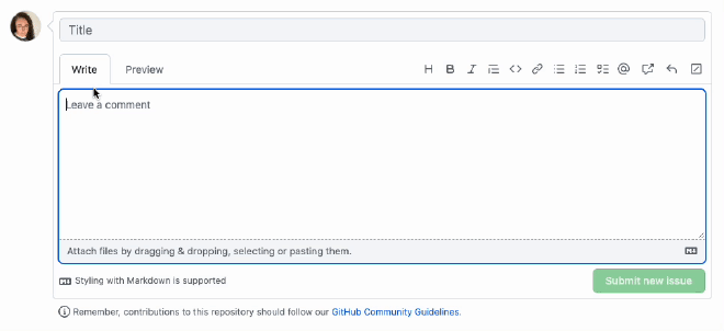 Create a markdown table
